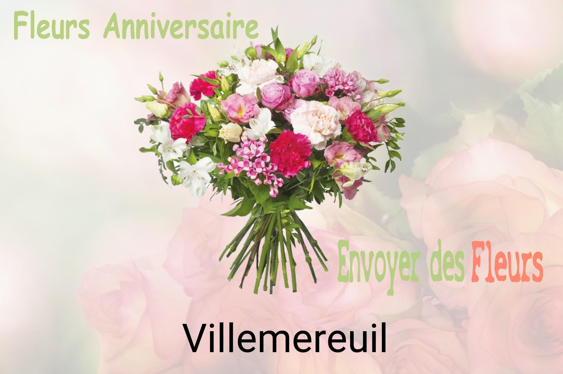 Bouquet de fleurs d’anniversaire livré à Villemereuil