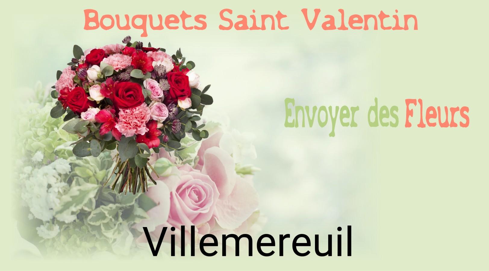 Roses de Saint-Valentin livrées à Villemereuil